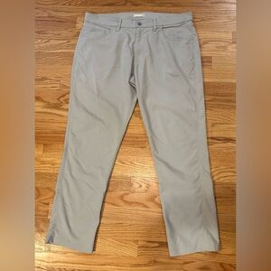 Tasc Performance Mens Pants | 36x30 | Tailored Fit Lightweight | Stretch Gray